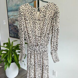 11 Honore Dress Leopard Print